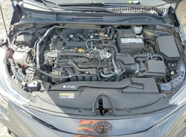 5YFT4MCE9RP202841 2024 TOYOTA COROLLA Серый Вид задней части салона