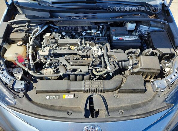 5YFT4RCE3LP033193 2020 TOYOTA COROLLA Бирюзовый Вид задней части салона