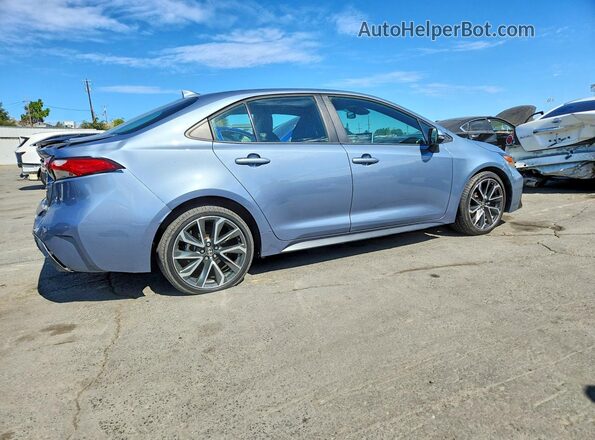 5YFT4RCE3LP033193 2020 TOYOTA COROLLA Бирюзовый Задняя правая четверть