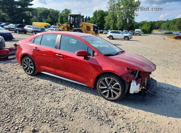 5YFT4RCE8LP006992 2020 TOYOTA COROLLA Red Առջևի աջ