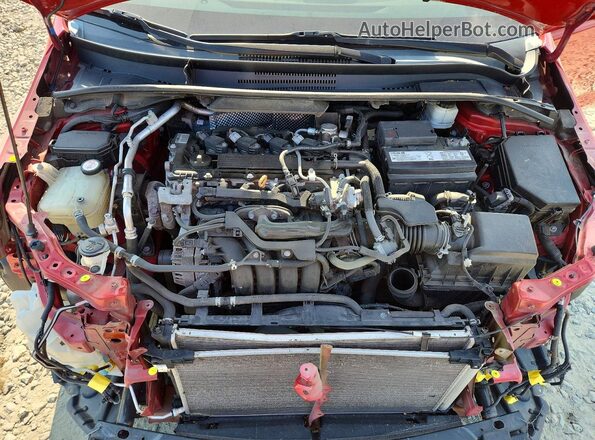 5YFT4RCE8LP006992 2020 TOYOTA COROLLA Red Սալոնի հետևի տեսք