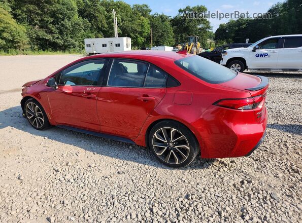 5YFT4RCE8LP006992 2020 TOYOTA COROLLA Red Հետևի ձախ