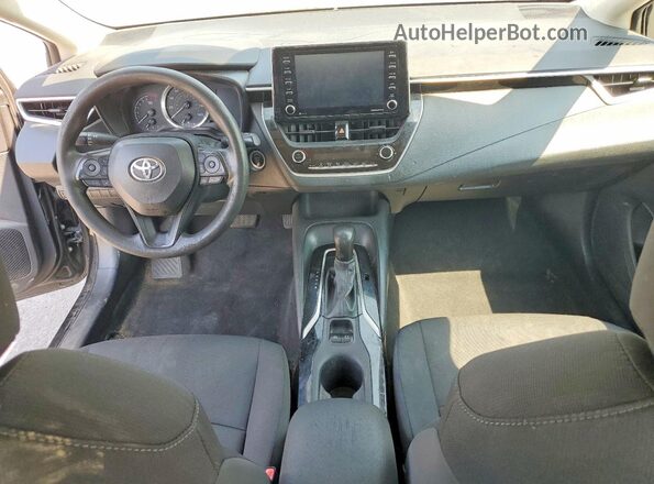 5YFVPMAE9MP263666 2021 TOYOTA COROLLA Black Dashboard view
