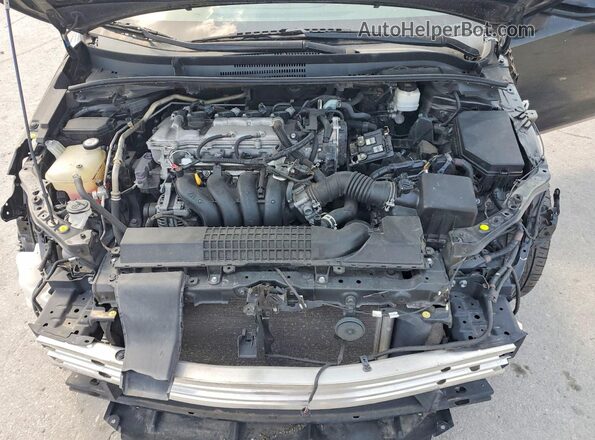 5YFVPMAE9MP263666 2021 TOYOTA COROLLA Black Rear interior view
