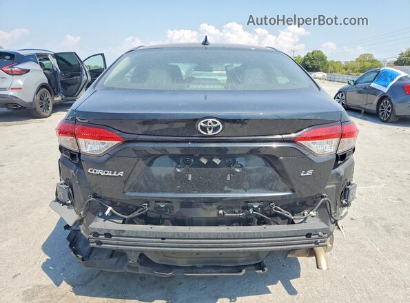 5YFVPMAE9MP263666 2021 TOYOTA COROLLA Black Rear view
