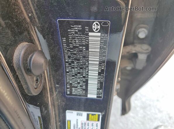5YFVPMAE9MP263666 2021 TOYOTA COROLLA Black VIN sticker view