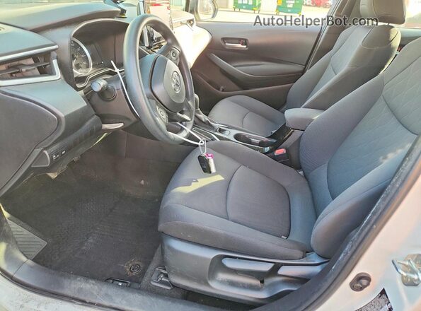 5YFVPRAE1LP095906 2020 TOYOTA COROLLA White წინა სალონის ხედი