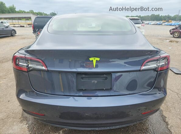 5YJ3E1EA0MF906131 2021 TESLA MODEL Charcoal უკანა ხედი