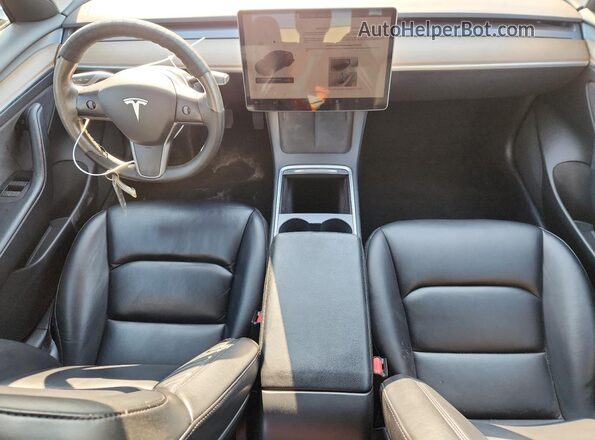 5YJ3E1EA0NF288813 2022 TESLA MODEL Черный 