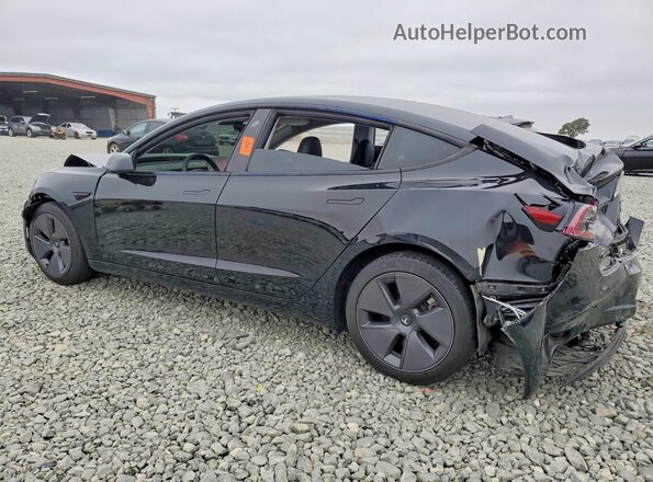 5YJ3E1EA2PF505149 2023 TESLA MODEL Черный Задняя левая четверть
