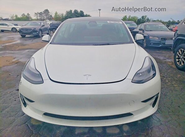 5YJ3E1EA2PF610158 2023 TESLA MODEL White Front view