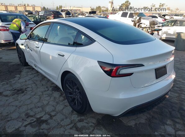 5YJ3E1EA2RF867615 2024 TESLA MODEL 3 White Tył lewy