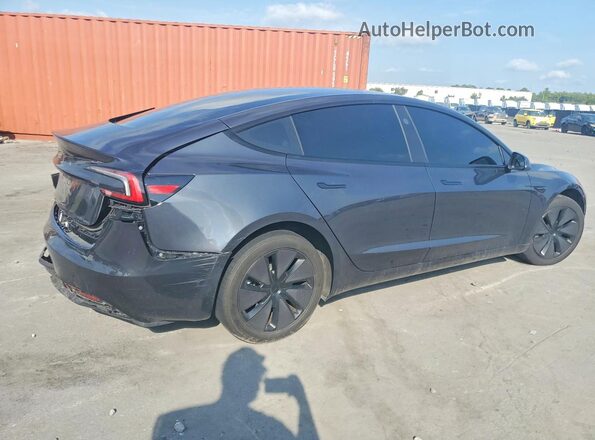 5YJ3E1EA2RF868490 2024 TESLA MODEL Charcoal Rear right