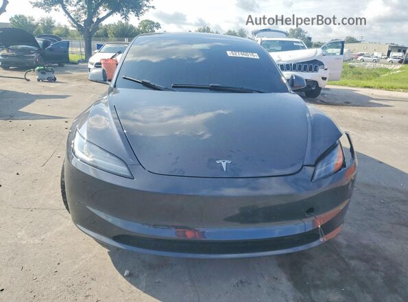 5YJ3E1EA2RF868490 2024 TESLA MODEL Charcoal Front view
