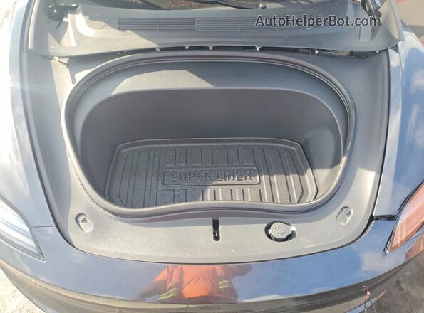 5YJ3E1EA2RF868490 2024 TESLA MODEL Charcoal Rear interior view
