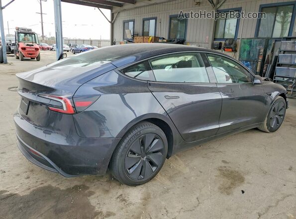 5YJ3E1EA2SF072425 2025 TESLA MODEL Black Rear right