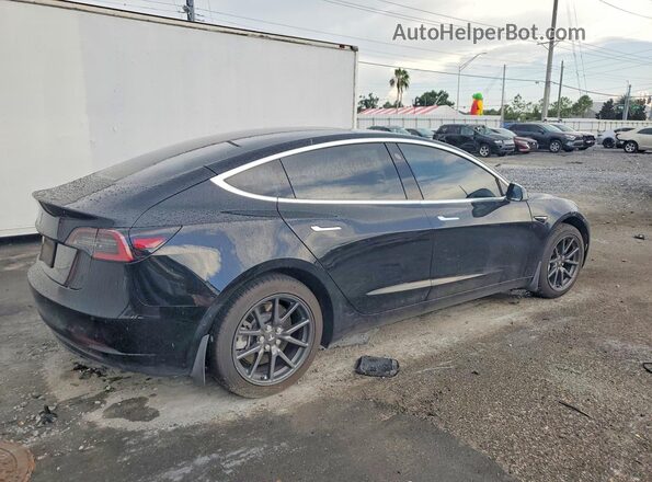 5YJ3E1EA3KF434875 2019 TESLA MODEL Black Задня права чверть