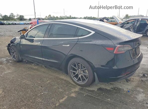 5YJ3E1EA3KF434875 2019 TESLA MODEL Black Задня ліва чверть