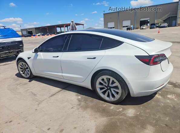 5YJ3E1EA3MF994415 2021 TESLA MODEL White Tył lewy