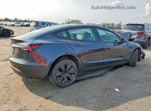 5YJ3E1EA3SF042415 2025 TESLA MODEL Gray Trasero derecho