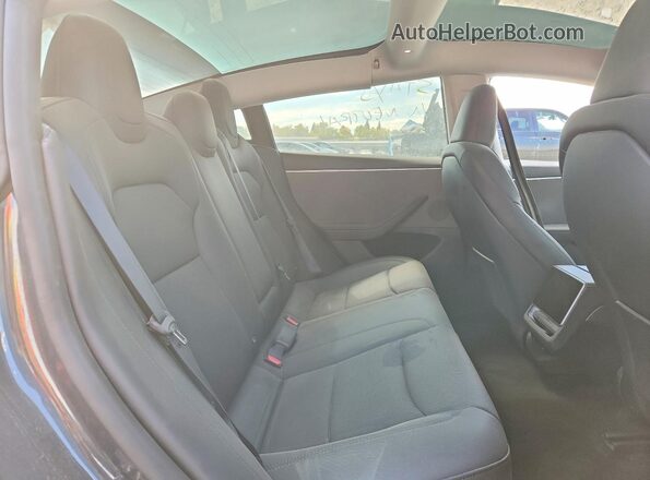 5YJ3E1EA3SF976350 2025 TESLA MODEL Черный Вид задних сидений