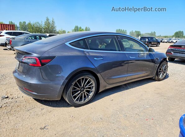 5YJ3E1EA4KF321663 2019 TESLA MODEL Серый Задняя правая четверть