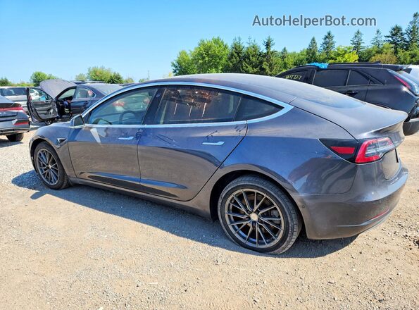 5YJ3E1EA4KF321663 2019 TESLA MODEL Серый Задняя левая четверть
