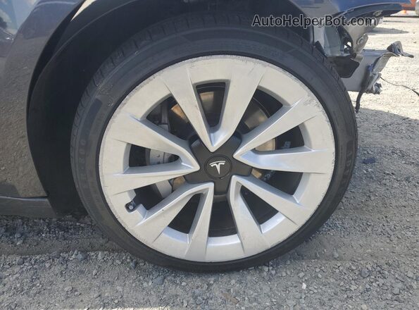 5YJ3E1EA4NF304429 2022 TESLA MODEL Gray 