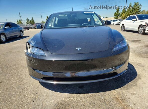 5YJ3E1EA6SF045325 2025 TESLA MODEL Black Դիմացի տեսք