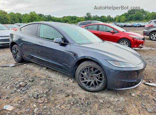 5YJ3E1EA7SF891740 2025 TESLA MODEL Gray Delantero derecho