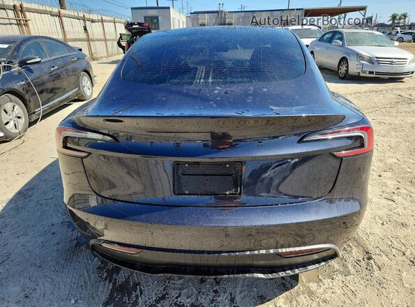 5YJ3E1EA7TF137710 2026 TESLA MODEL Угольный Вид сзади