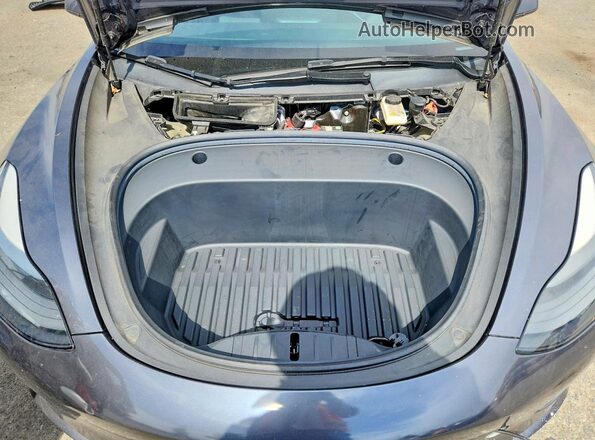 5YJ3E1EA8PF545641 2023 TESLA MODEL Угольный Вид задней части салона
