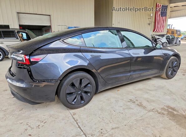 5YJ3E1EA8SF970236 2025 TESLA MODEL Серый Задняя правая четверть