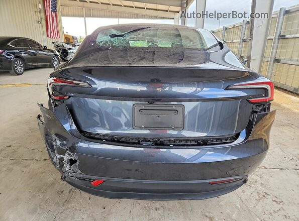 5YJ3E1EA8SF970236 2025 TESLA MODEL Серый Вид сзади
