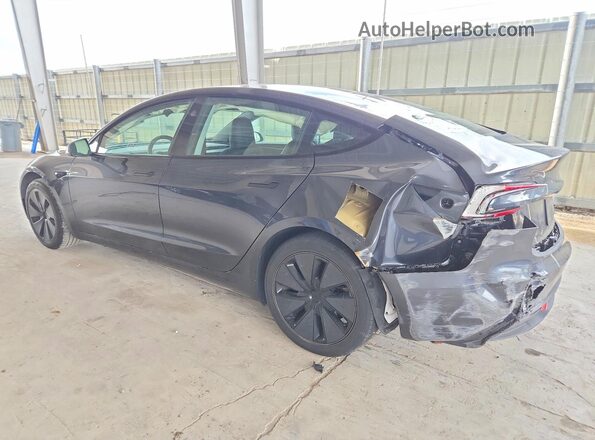 5YJ3E1EA8SF970236 2025 TESLA MODEL Серый Задняя левая четверть