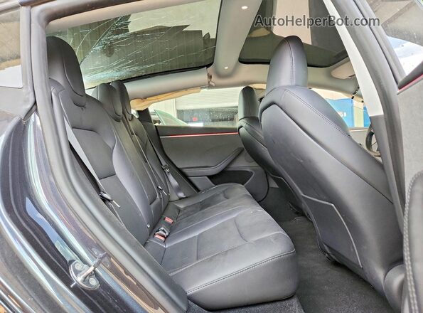 5YJ3E1EA8SF970236 2025 TESLA MODEL Серый Вид задней части салона