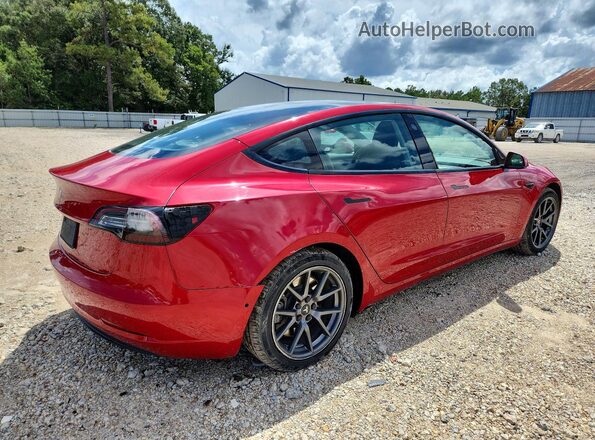 5YJ3E1EA9NF187639 2022 TESLA MODEL Red Trasero derecho