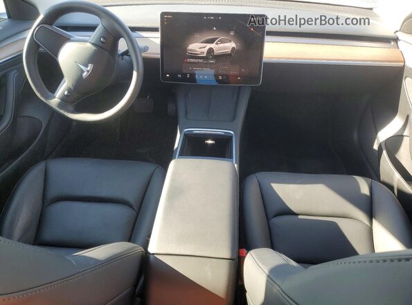 5YJ3E1EAXPF591407 2023 TESLA MODEL White Առջևի վահանակի տեսք