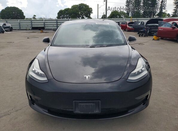 5YJ3E1EB0KF384882 2019 TESLA MODEL Черный Вид спереди