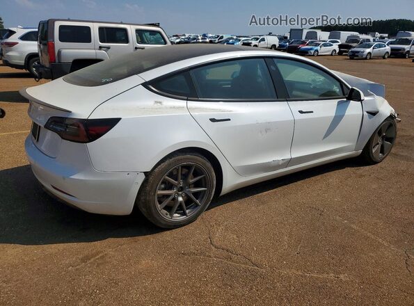 5YJ3E1EB0MF980030 2021 TESLA MODEL White Tył prawy