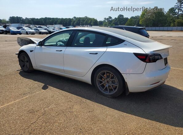 5YJ3E1EB0MF980030 2021 TESLA MODEL White Tył lewy