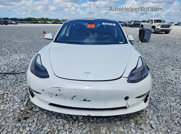 5YJ3E1EB0NF267758 2022 TESLA MODEL White Դիմացի տեսք