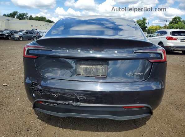 5YJ3E1EB0RF736725 2024 TESLA MODEL Gray Rear view