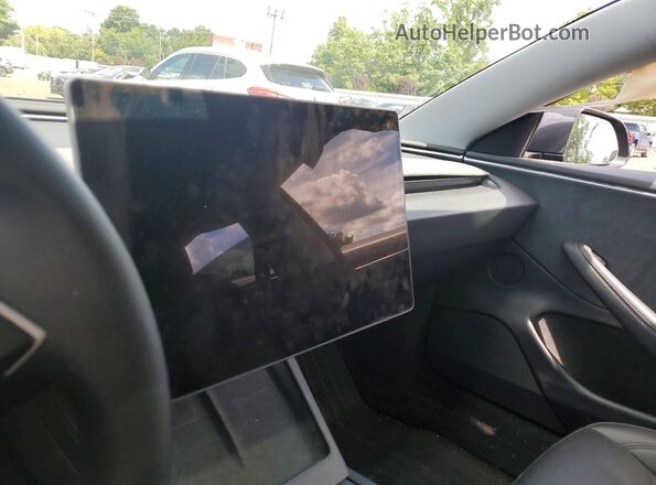 5YJ3E1EB0RF736725 2024 TESLA MODEL Gray Instrument cluster view