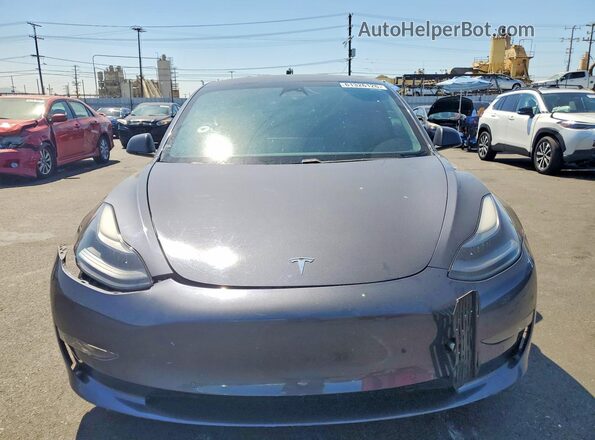 5YJ3E1EB1MF055272 2021 TESLA MODEL Charcoal Widok z przodu