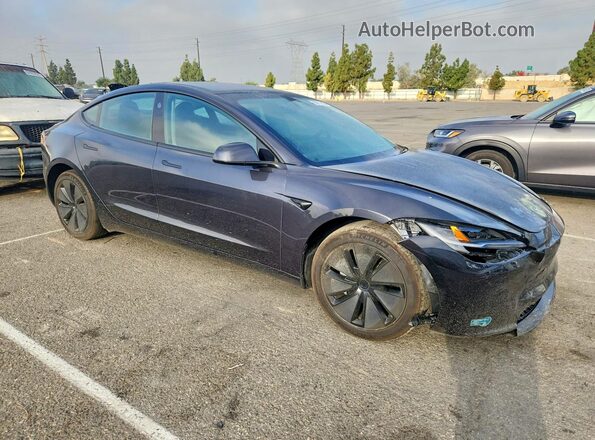 5YJ3E1EB1RF817409 2024 TESLA MODEL Gray Առջևի աջ