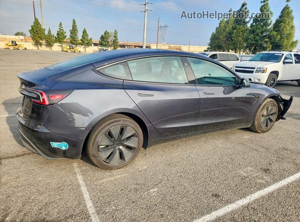 5YJ3E1EB1RF817409 2024 TESLA MODEL Gray Հետևի աջ