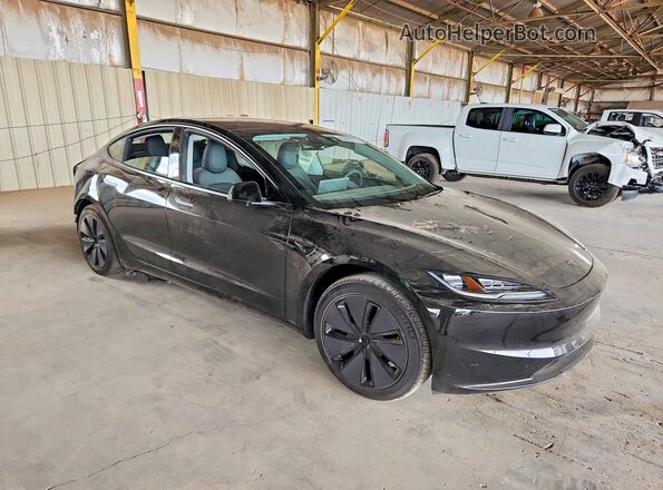5YJ3E1EB1TF200096 2026 TESLA MODEL Black Delantero derecho
