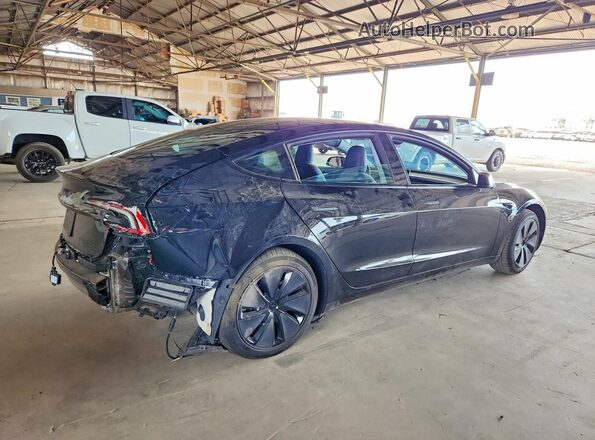 5YJ3E1EB1TF200096 2026 TESLA MODEL Black Trasero derecho