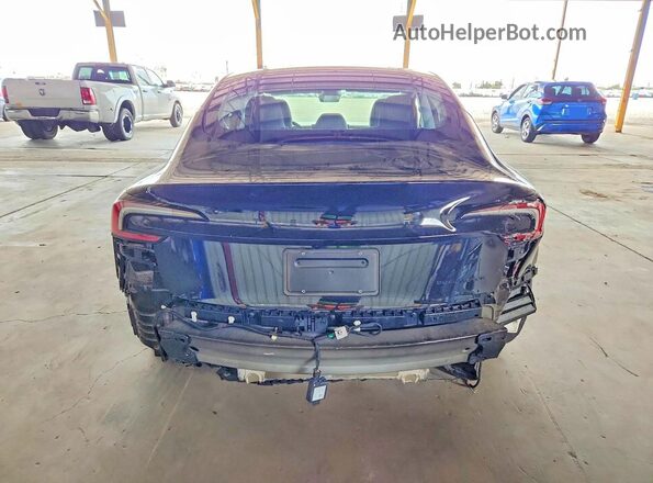 5YJ3E1EB1TF200096 2026 TESLA MODEL Black Vista trasera